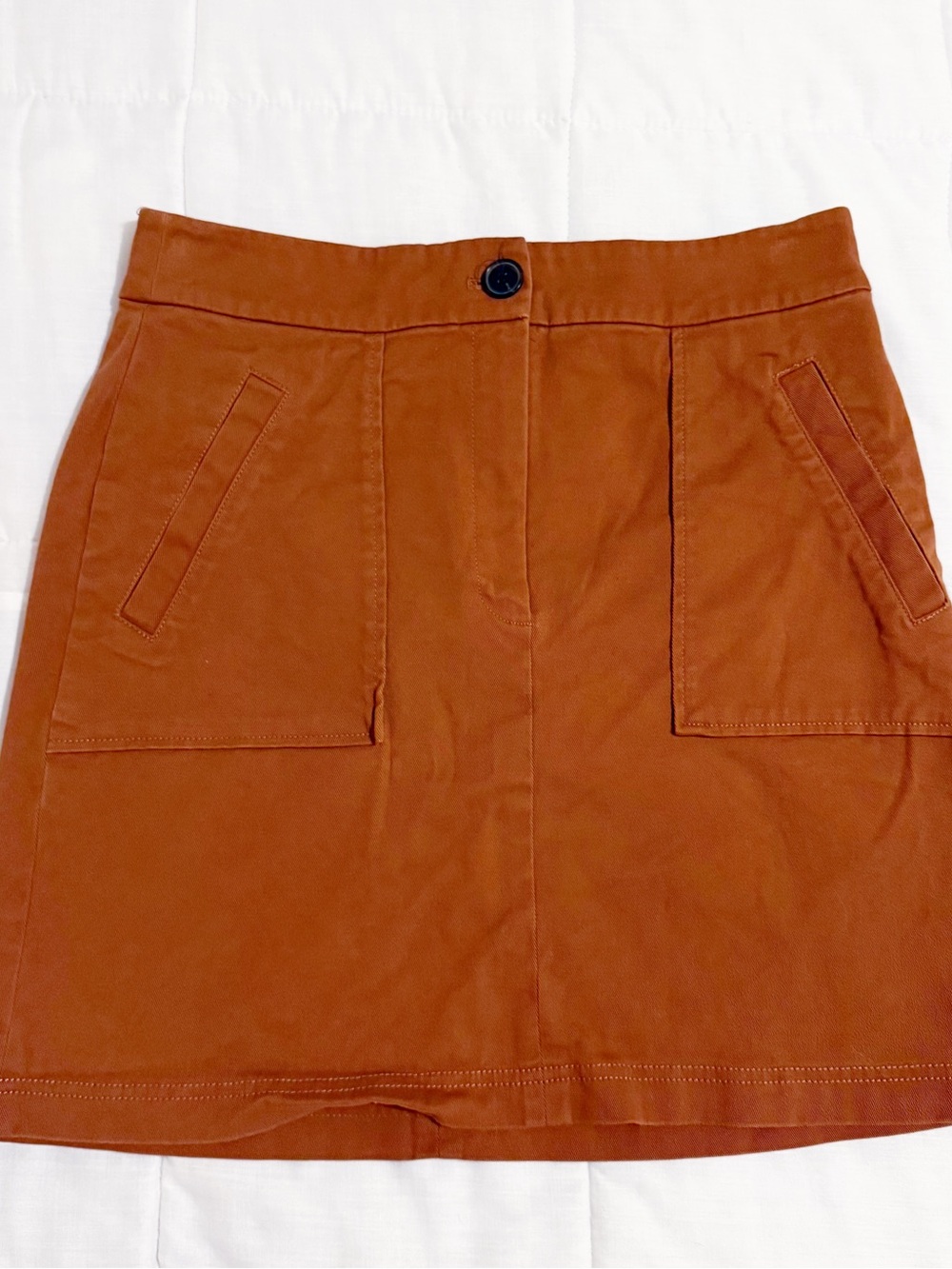 Ann Taylor brown khaki skirt